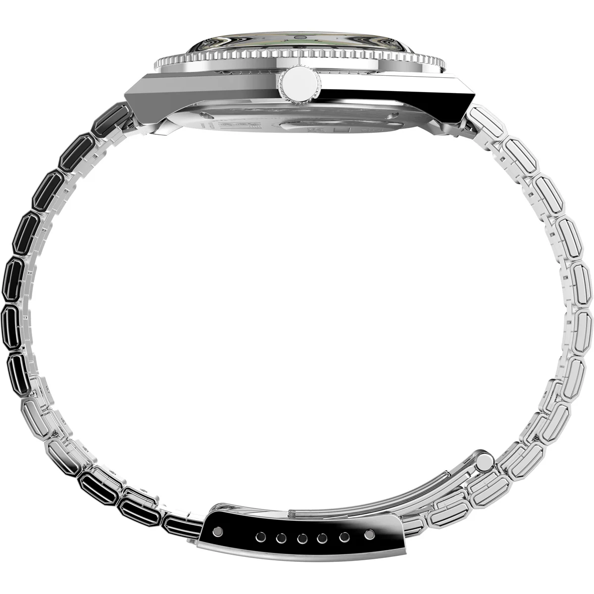 Timex Special Projects Men's Quartz Analog Stainless Steel Dial Round Case Stainless-Steel Function  Watch -TW2V25800 - Image 3