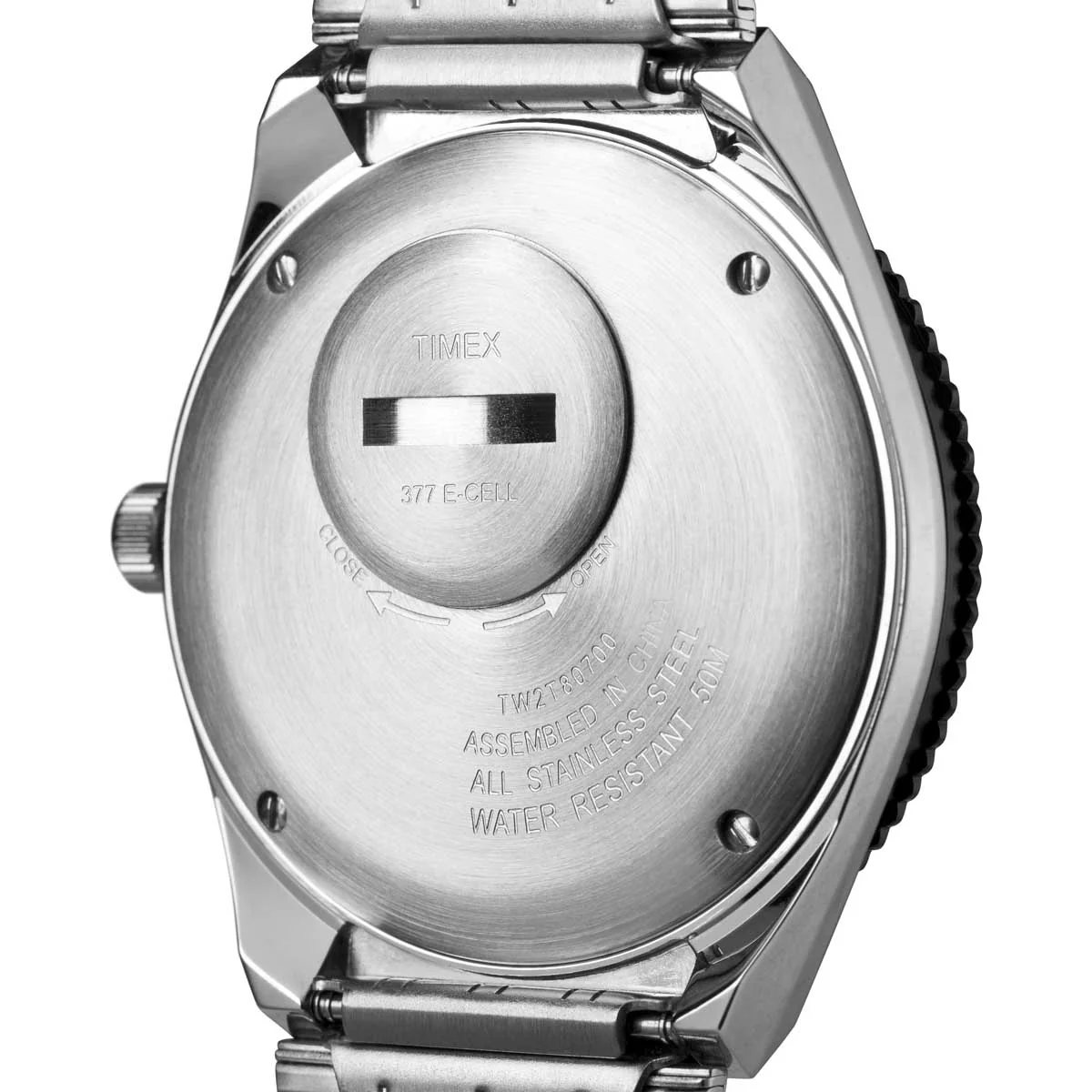 Q Timex Reissue 38mm Stainless Steel Bracelet Watch - Image 3