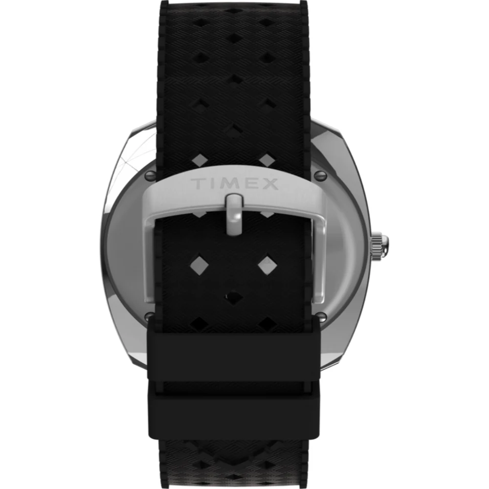 Q Timex Reissue 1971 Velocity 36mm Synthetic Rubber Strap Watch - Image 4