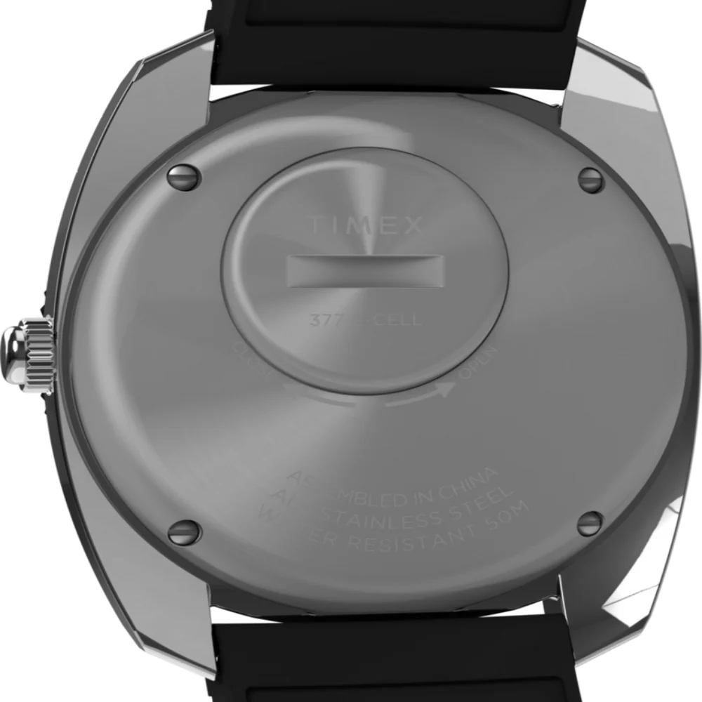 Q Timex Reissue 1971 Velocity 36mm Synthetic Rubber Strap Watch - Image 5