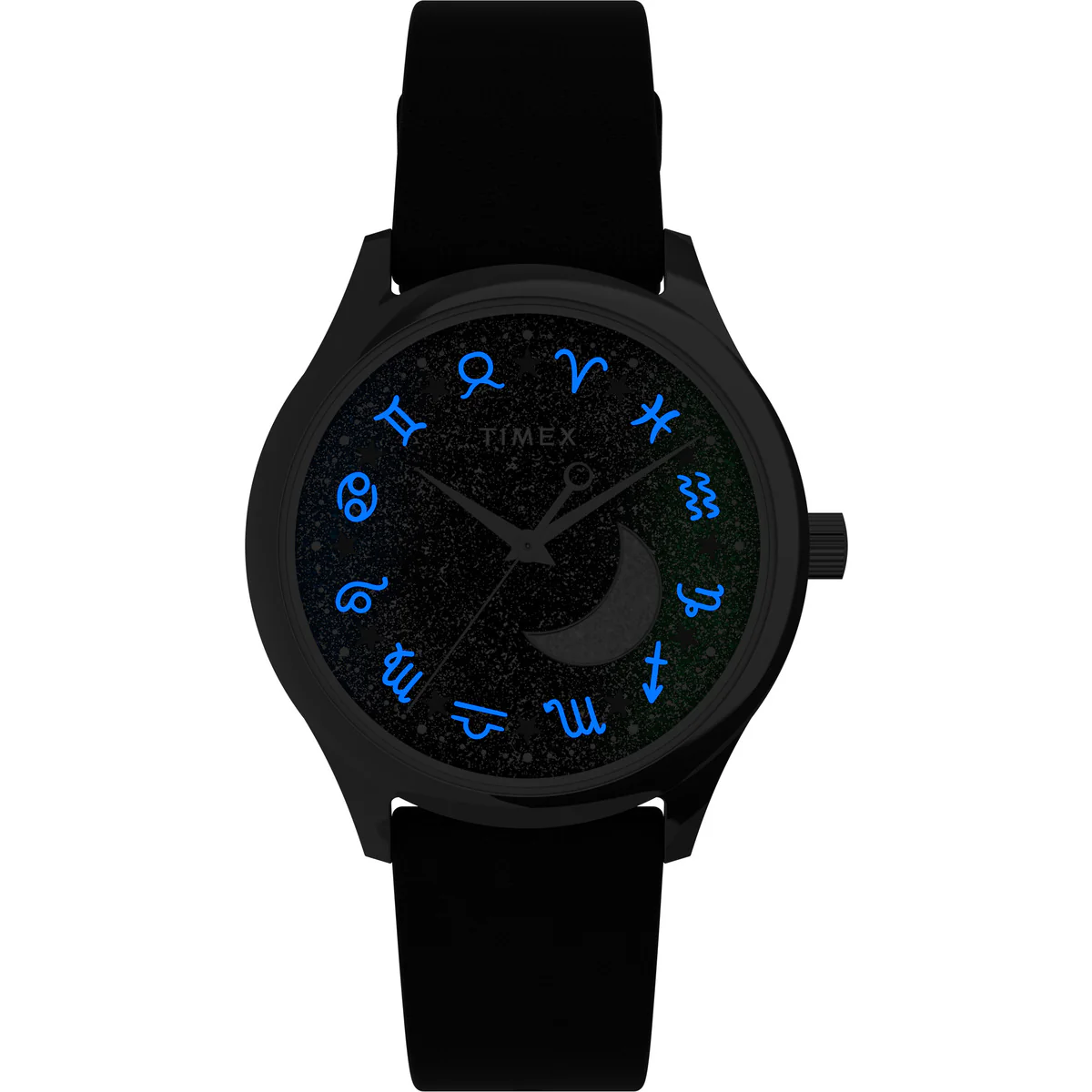 Celestial 32mm Leather Strap Watch - Image 5