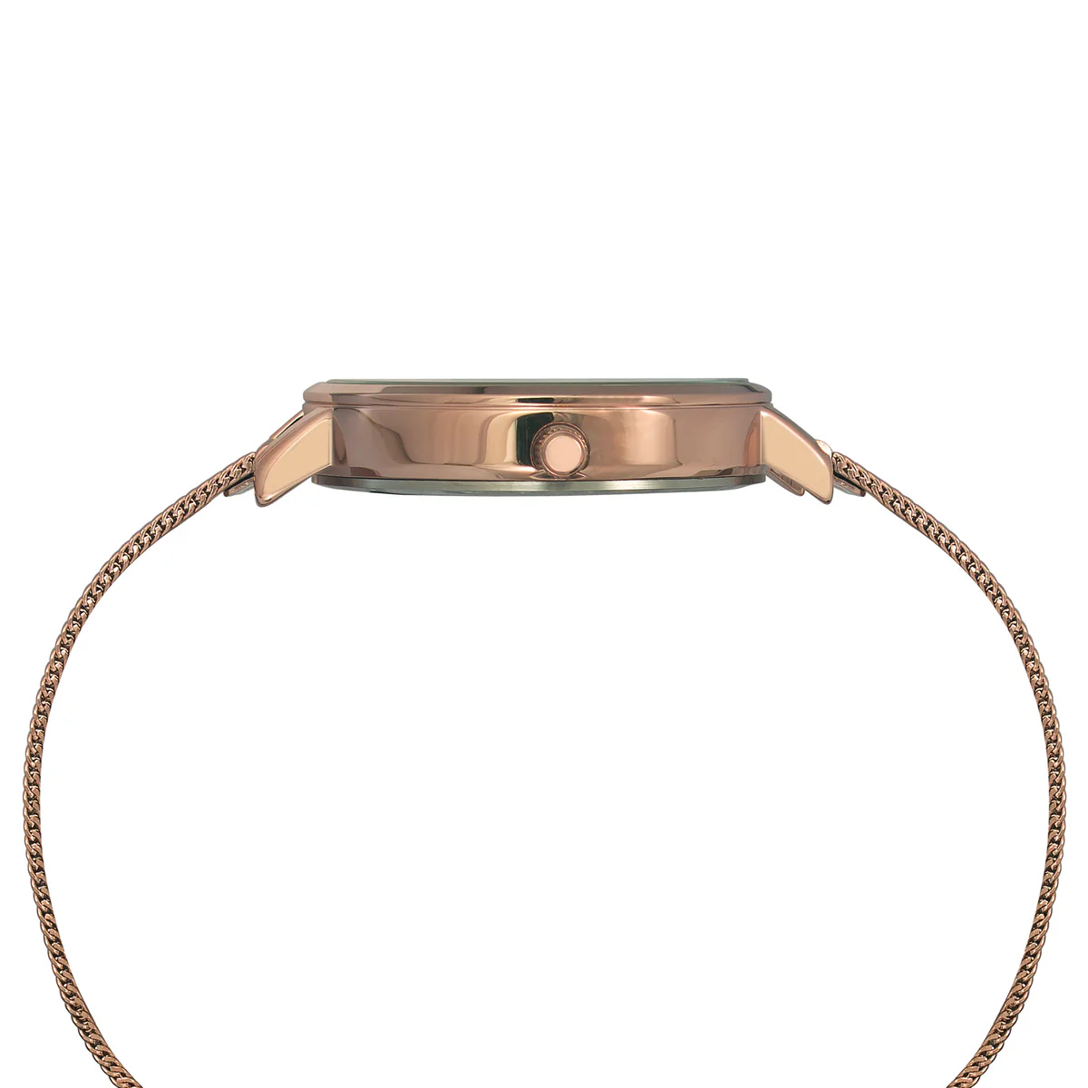 Timex Fashion Collection Premium Quality Women Analog Rose Gold Dial Coloured Quartz Watch, Round Dial with 35mm Case width - TWEL155SMU02 - Image 5