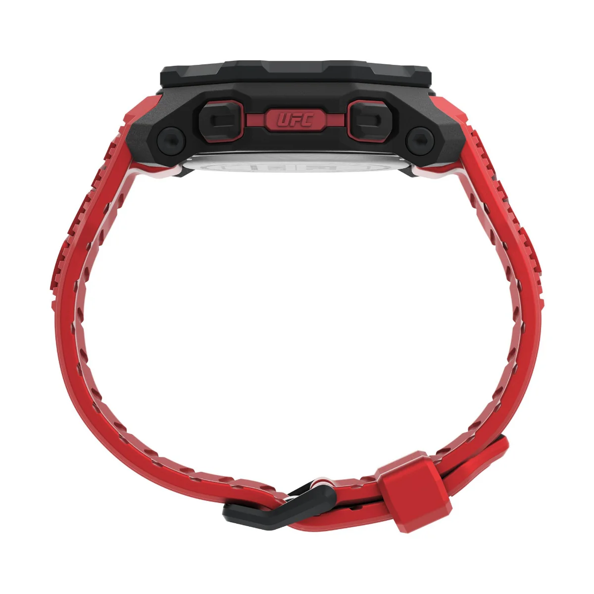 Timex Men Black Octogonal Resin Dial Digital Watch-TW2V88200X6 - Image 4