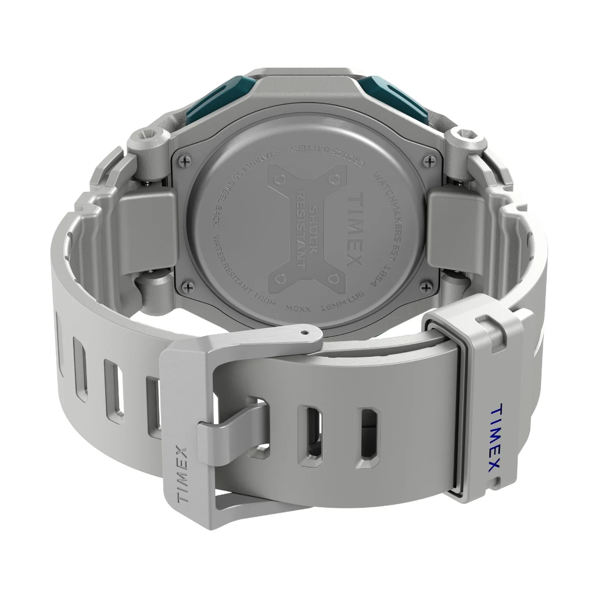 Timex Men Black Resin Square Dial Digital Watch-TW2V63600UJ - Image 4