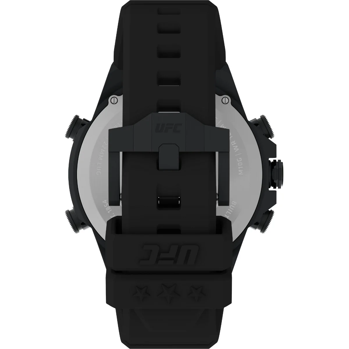 Timex Men Black Round Stainless Steel Dial Digital Watch-TW2V87000X6 - Image 3