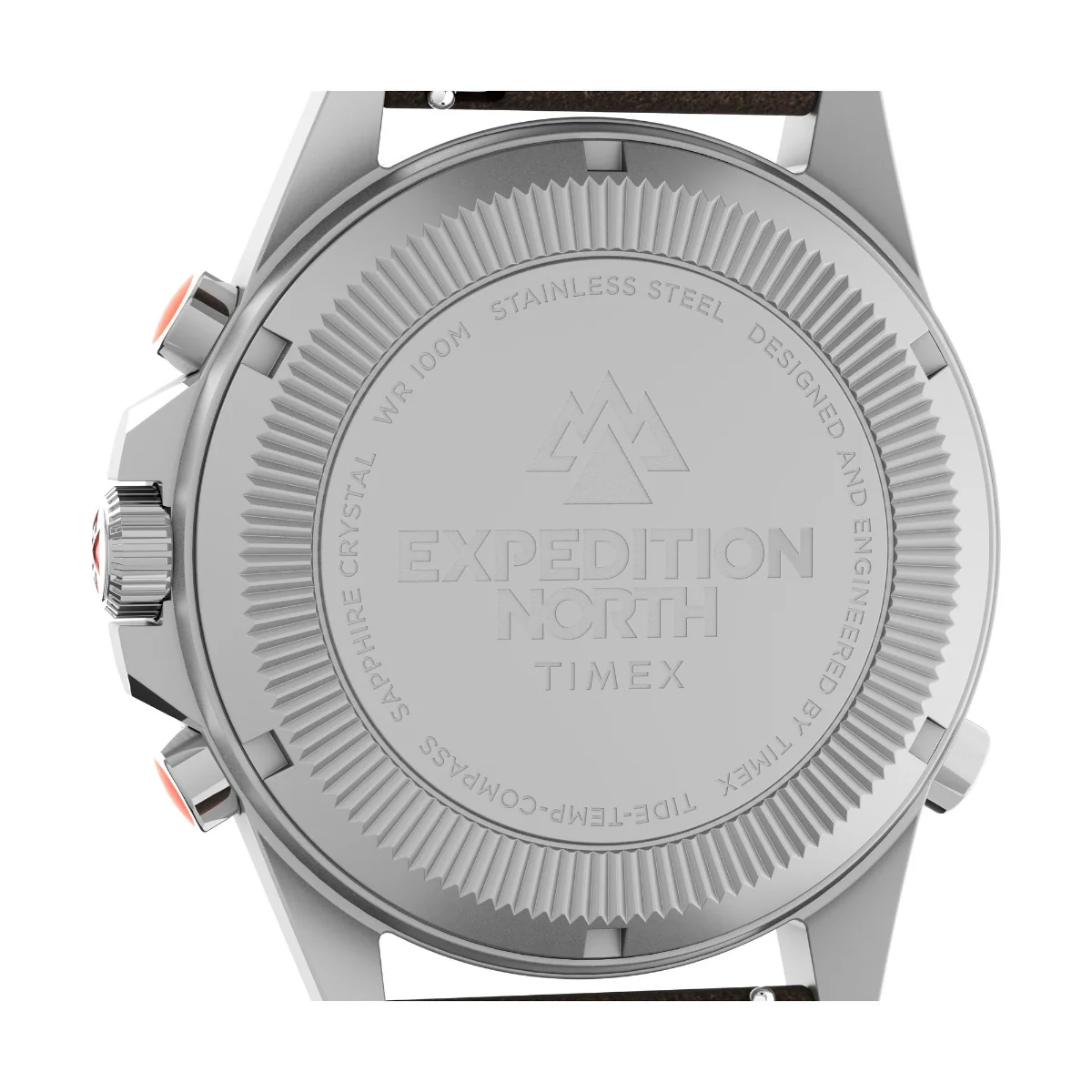 Expedition North Tide-Temp-Compass 43mm Eco-Friendly Leather Strap Watch - Image 5