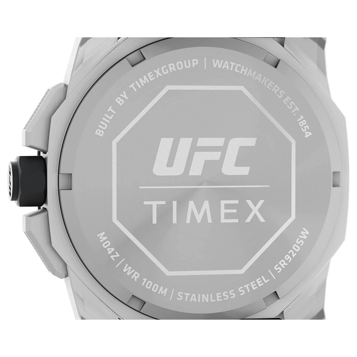 Timex UFC Icon Chronograph 45mm Silicone Strap Watch - Image 4