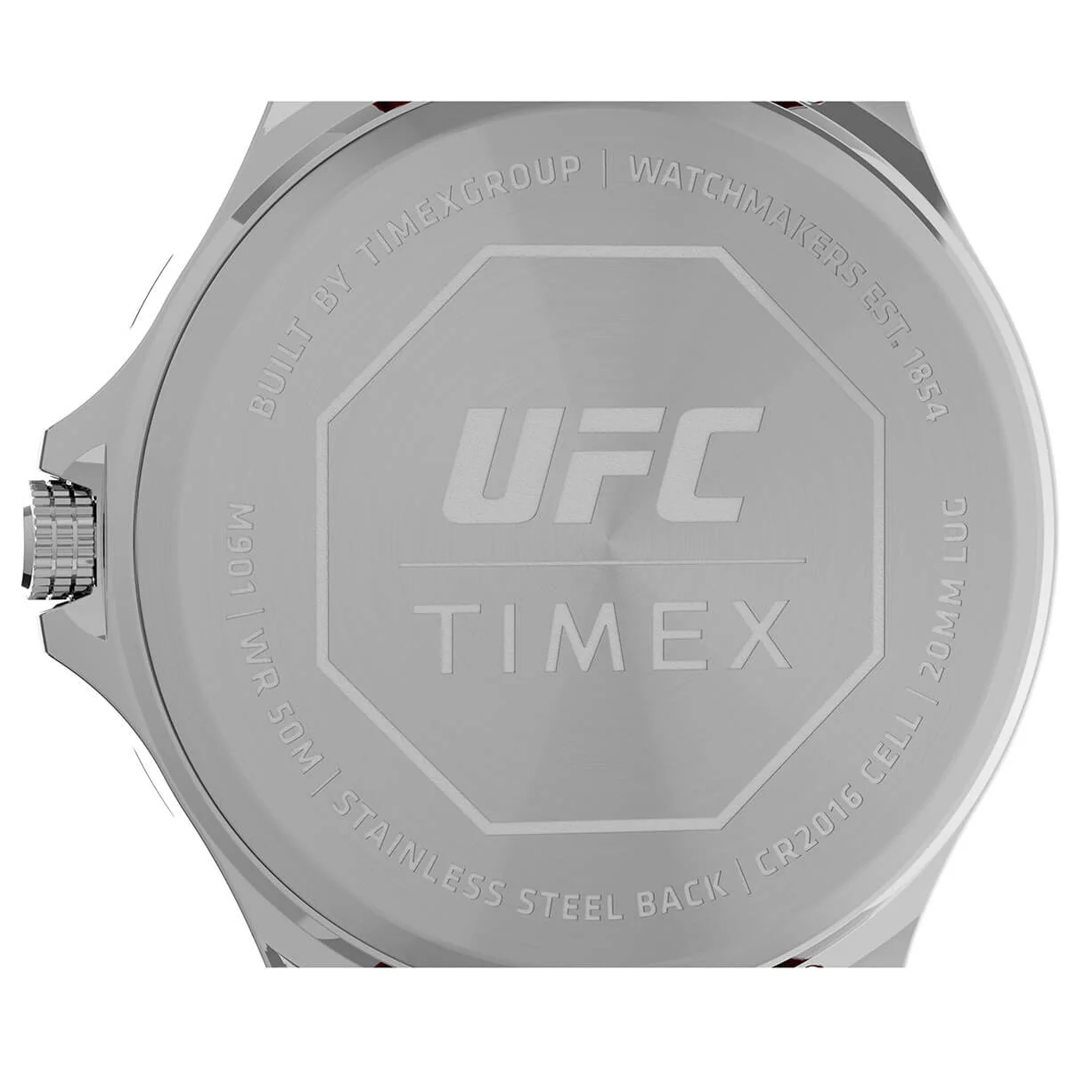 Timex UFC Gamer 42mm Silicone Strap Watch - Image 4