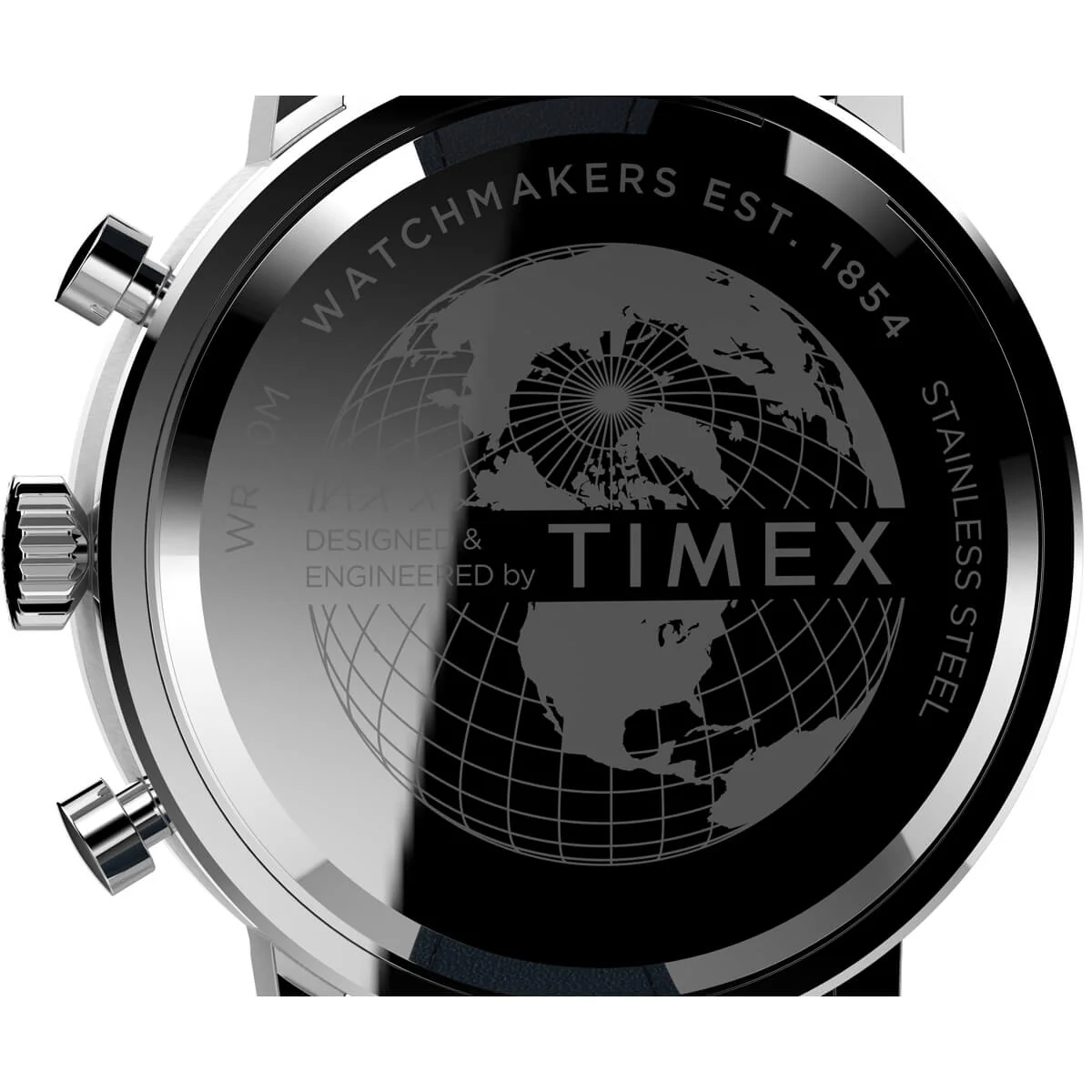 Timex City Collection Men's Quartz Analog Stainless Steel Dial Round Case Chronograph Function Watch -TW2V36800 - Image 5