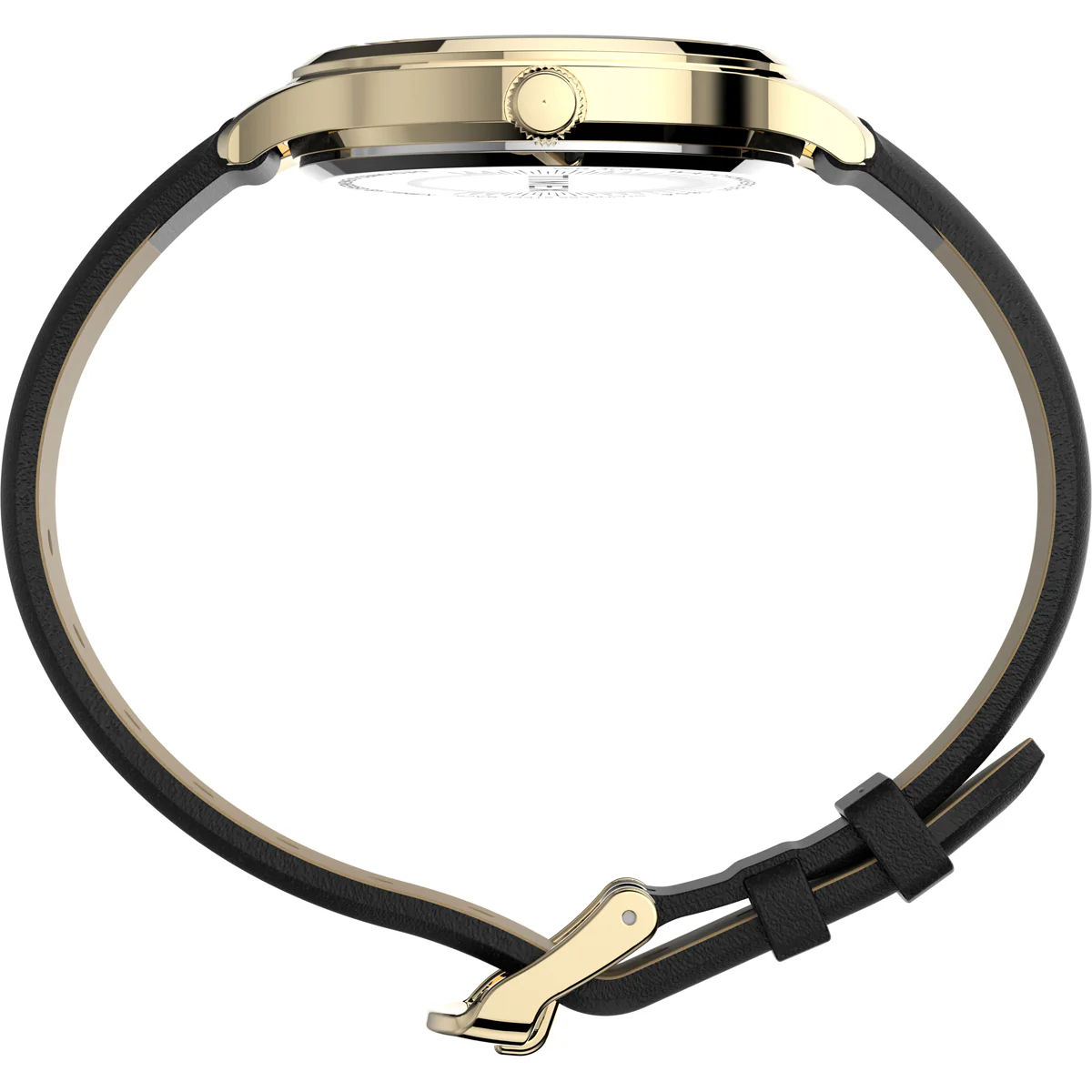 Timex Trend 3 Hands Women's Analog Black Dial Quartz Watch - TW2V06600UJ - Image 3