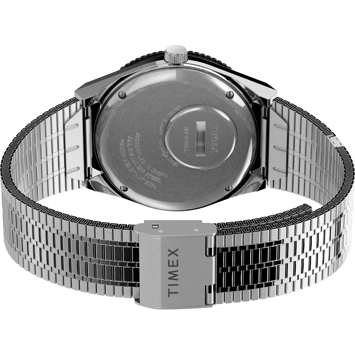 Q Timex Reissue 38mm Stainless Steel Bracelet Watch - Image 3