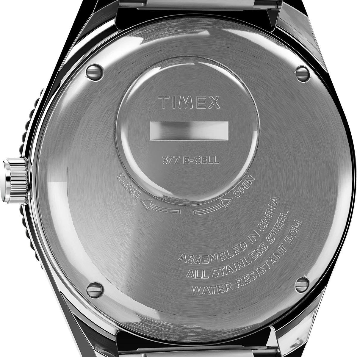 Q Timex Reissue 38mm Stainless Steel Bracelet Watch - Image 5
