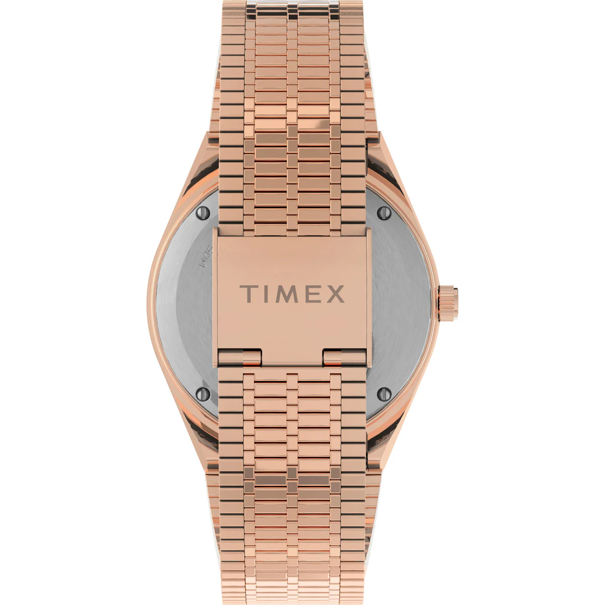 Q Timex 36mm Stainless Steel Bracelet Watch - Image 3