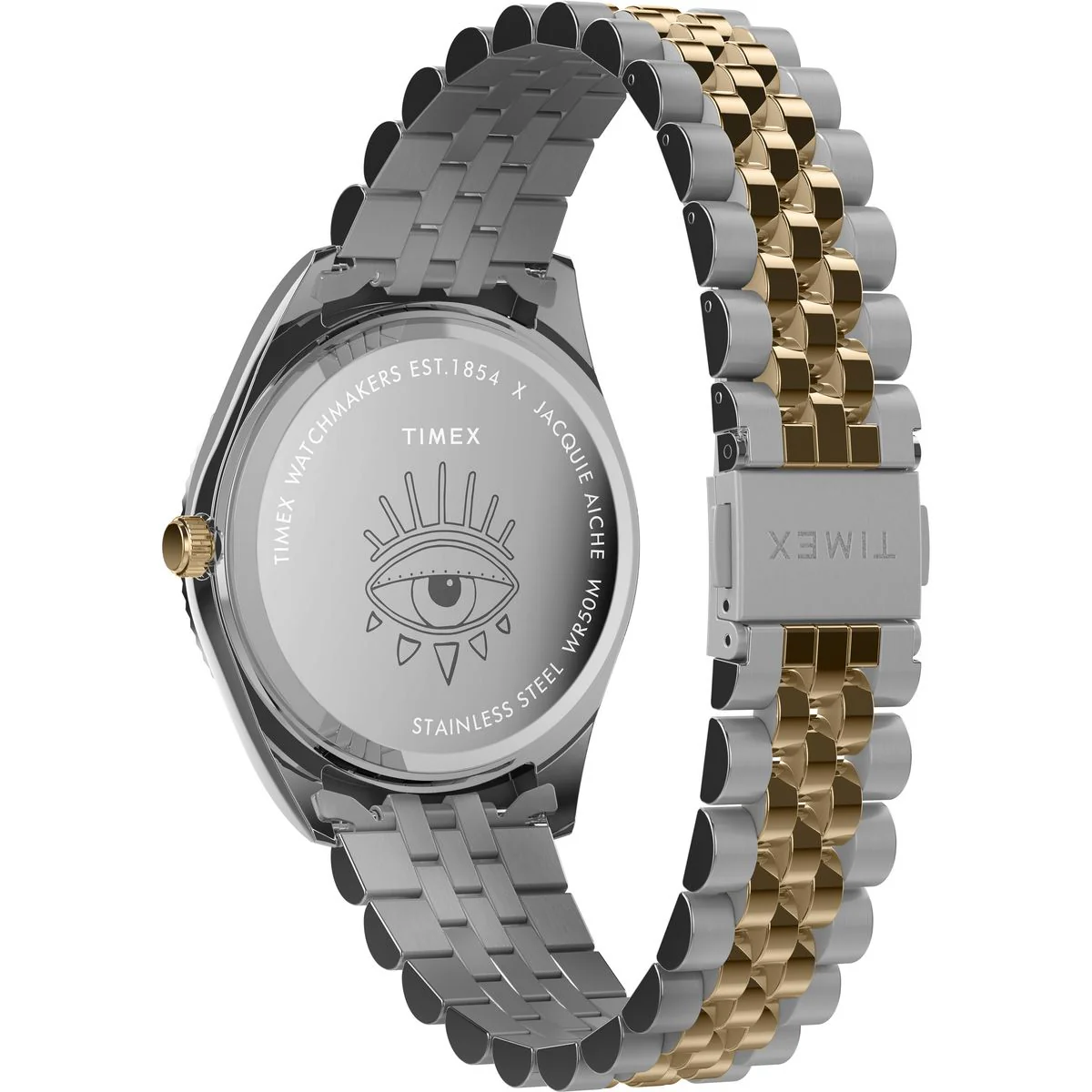 Timex x Jacquie Aiche 36mm Stainless Steel Bracelet Watch - Image 3