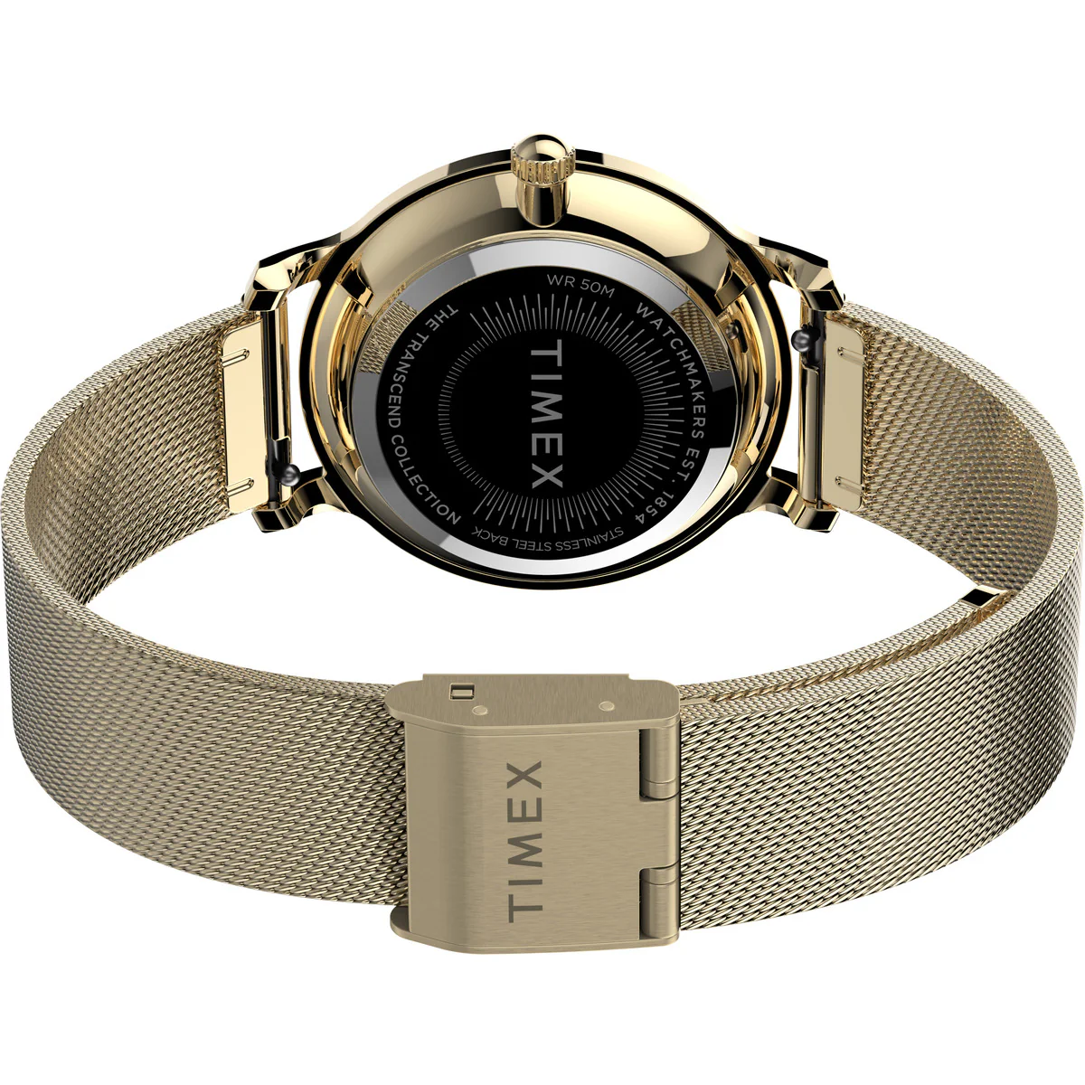 Transcend 31mm Stainless Steel Mesh Band Watch - Image 5