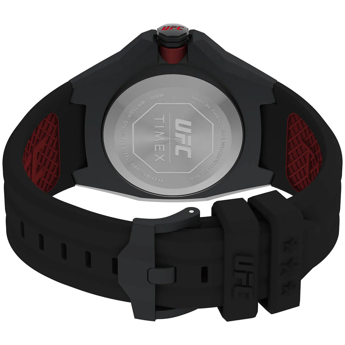 Timex UFC Pro 44mm Silicone Strap Watch - Image 4
