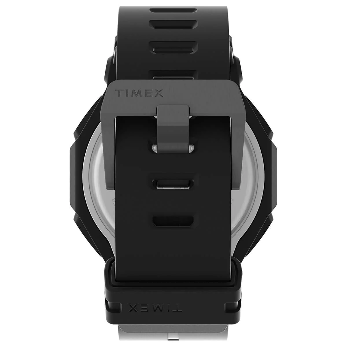 Timex UFC Strength Collection Premium Quality Men's Analog/Digital Black Dial Coloured Quartz Leather Strap Watch - TW2V55200X6 - Image 3