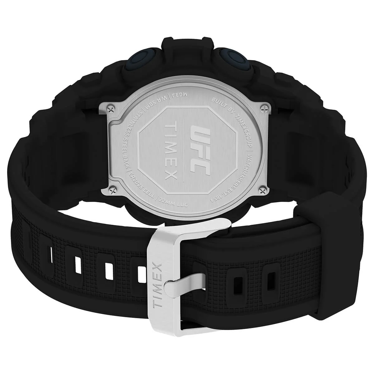 Timex UFC Rematch 50mm Resin Strap Watch - Image 4