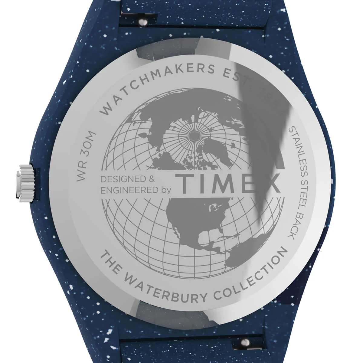 Timex Heritage Collection Men's Quartz Analog Blue Dial Round Case Ocean-Plastic Function Watch -TW2V37400 - Image 4
