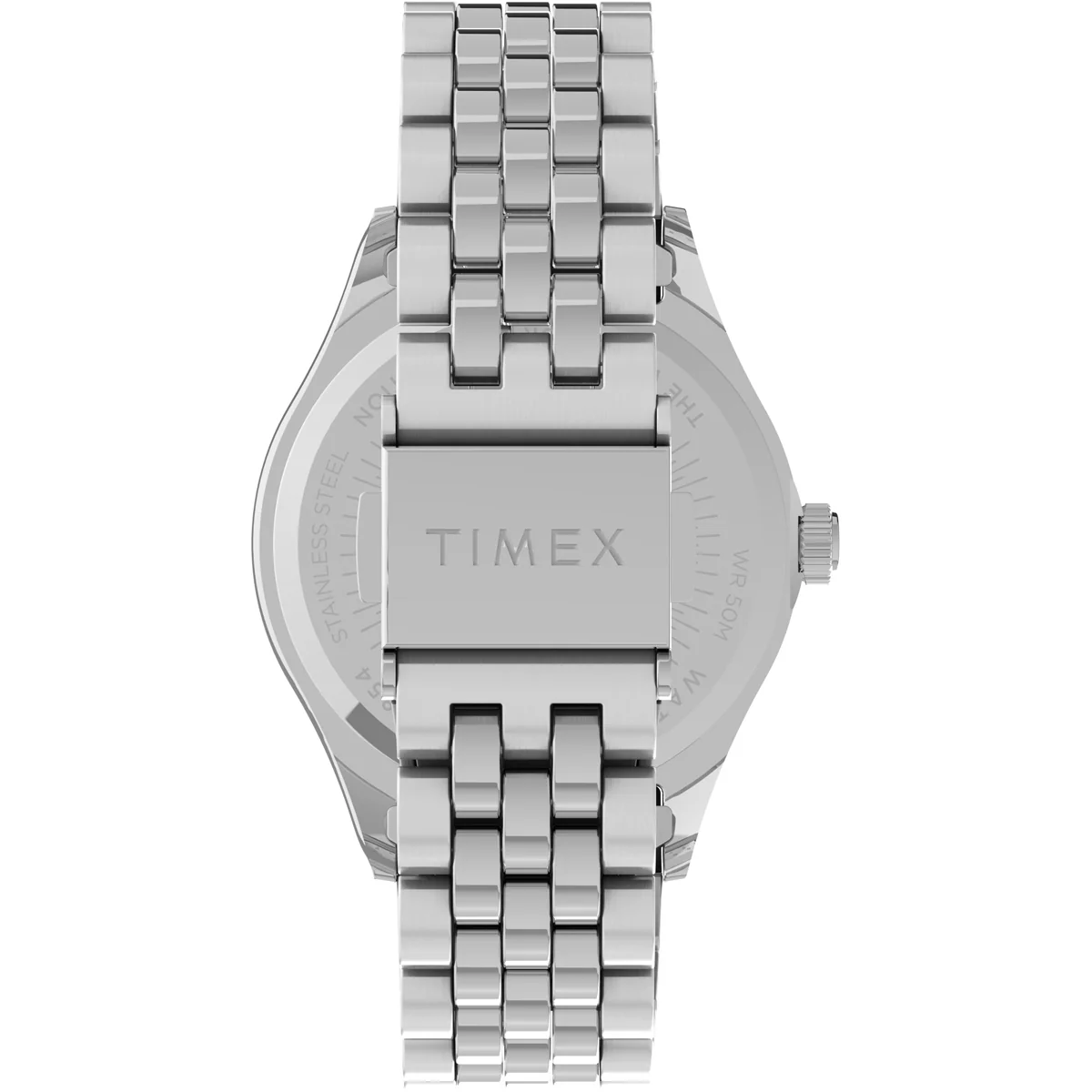 Timex 3 Hands Women's Analog Pink Dial Coloured Quartz Watch, Round Dial with 34 mm Case width - TW2V31500UJ - Image 3