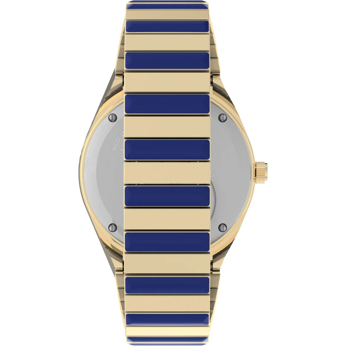 Q Timex Malibu 36mm Stainless Steel Expansion Band Watch - Image 3