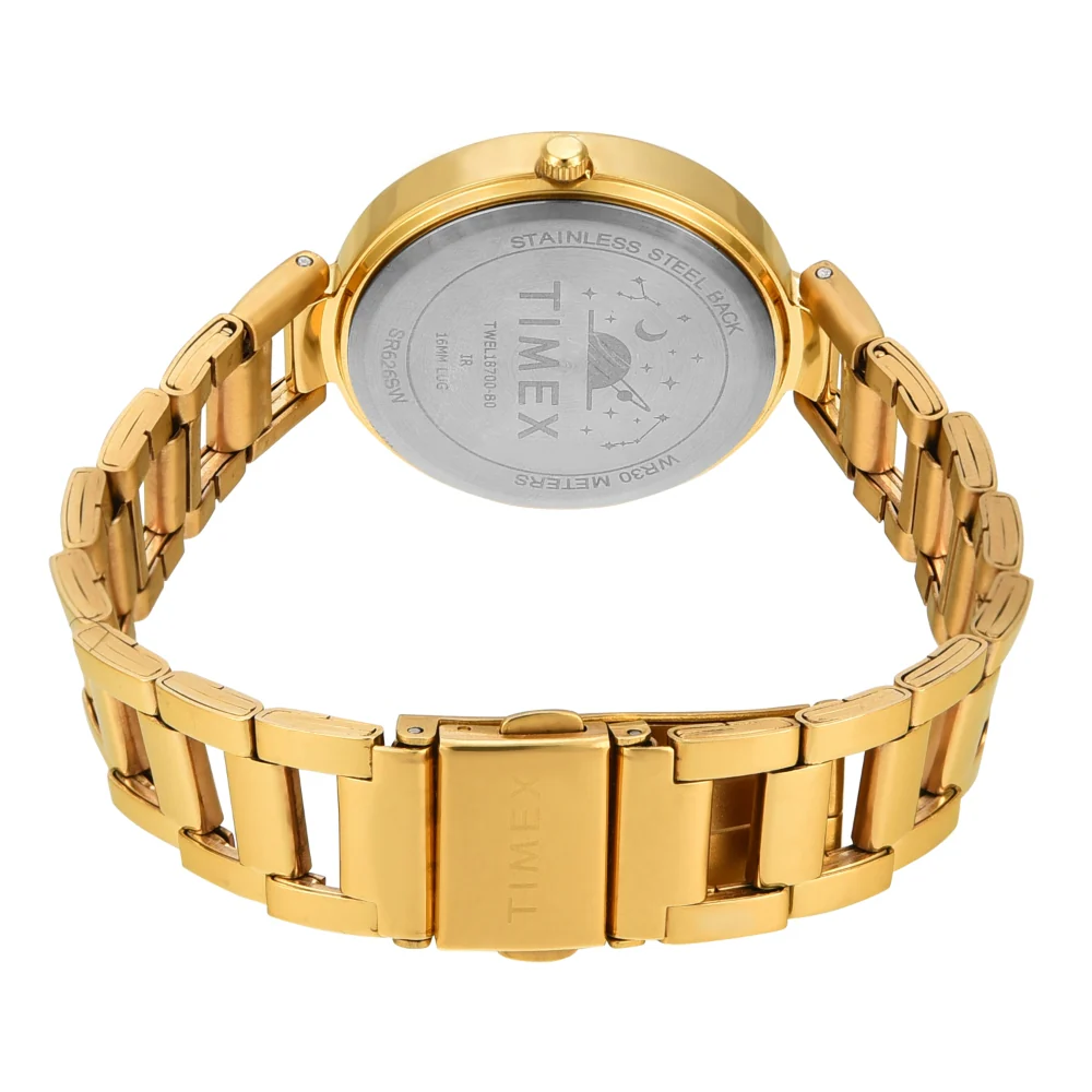 Timex Cosmic Awe Women Multifunction Round Dial Green Watch - TWEL18700 - Image 4