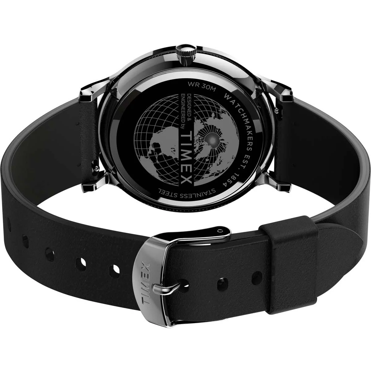 Timex Multifunctonal Men's Analog White Dial Coloured Quartz Watch, Round Dial with 40 mm Case width - TW2T66300UJ - Image 4