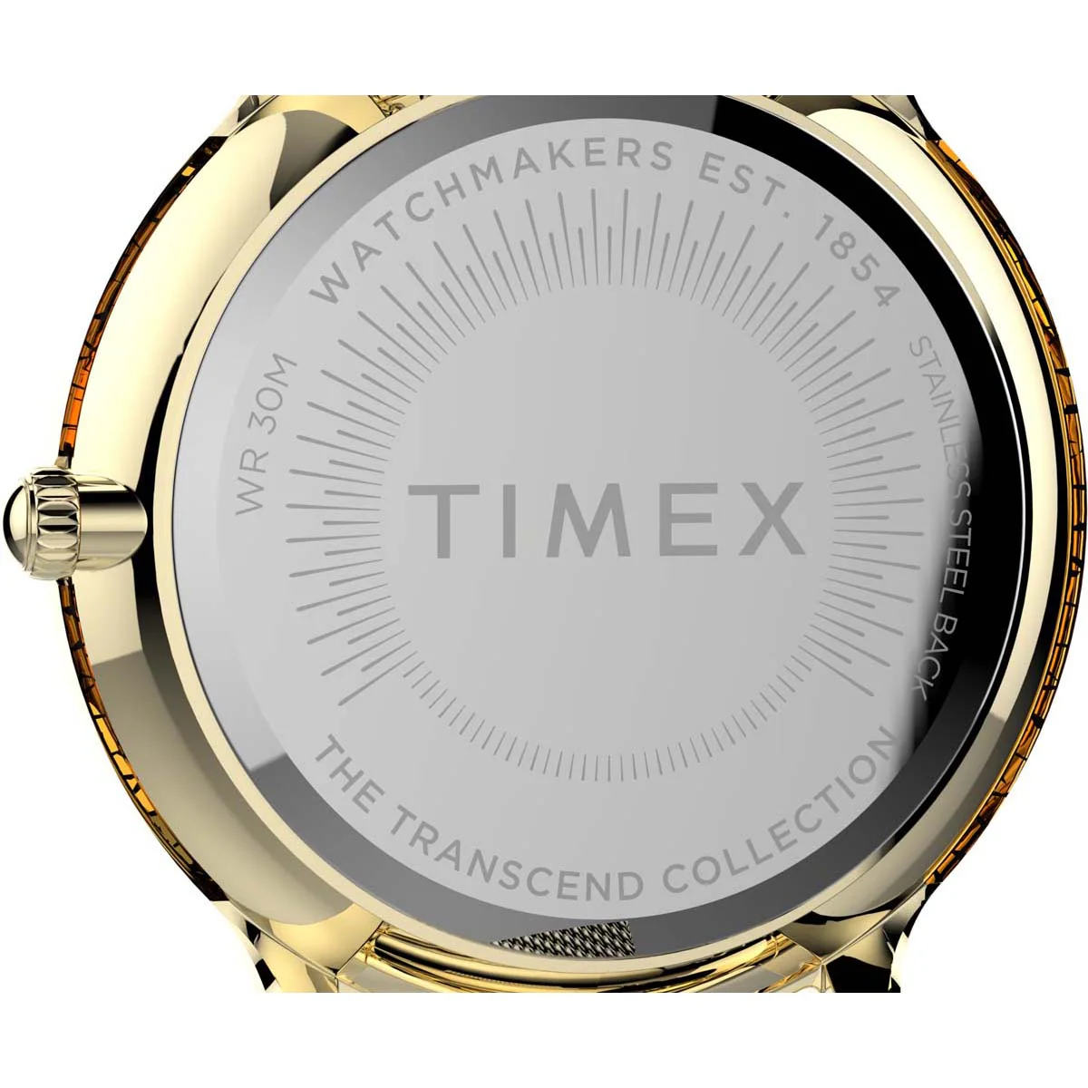 Transcend? 38mm Stainless Steel Mesh Band Watch - Image 5