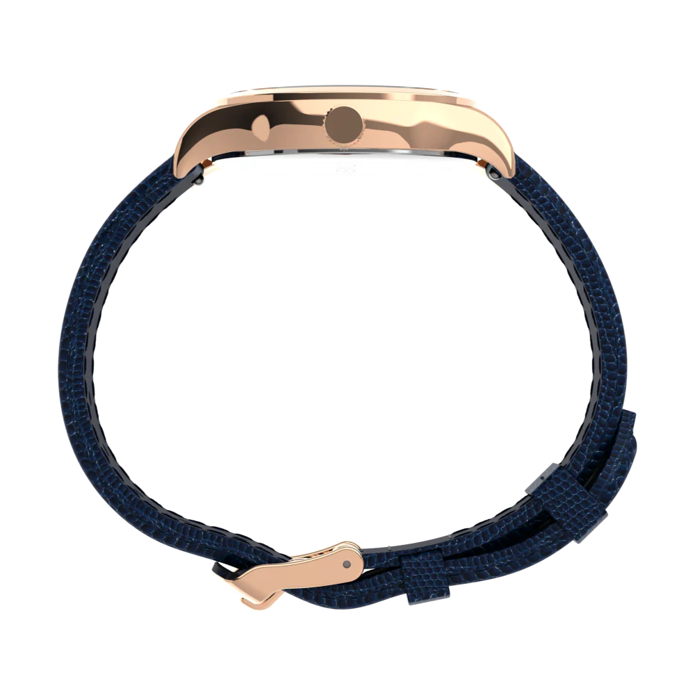 Waterbury Traditional 34mm Leather Strap Watch - Image 5